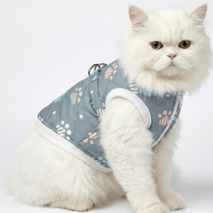 Winter Jacket For Cats & Puppies | Zip Closure | Medium Size