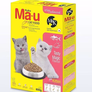 M&K Ma-u Cat Kitten Pet Food | 800g | Tasty and Magic Flavour | mau food