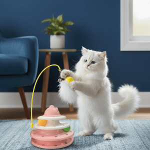 Tower Of Tracks Cat & Kitten Toy