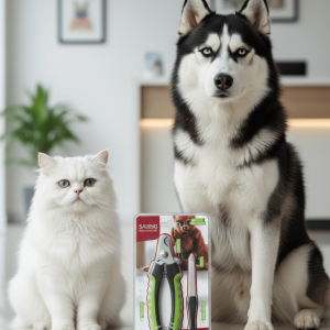 Smarty Pet Stainless Steel Nail Cutter with Filler for Dogs and Cats