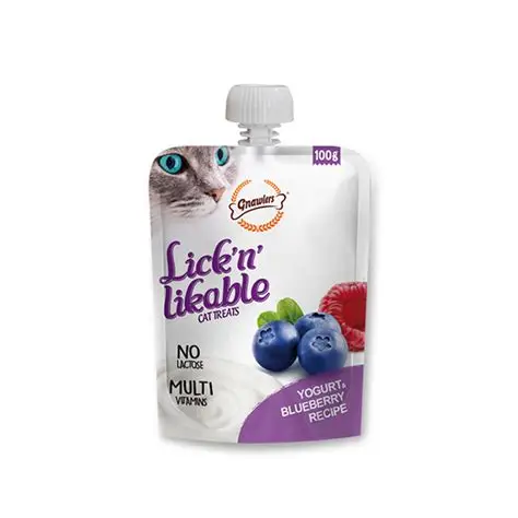 Gnawlers Lick'n'lickables | Yogurt Blueberry Recipe | 100g