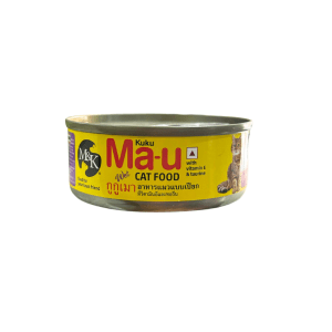 M&K Ma-u Cat Food | Pate Salmon & Tuna | Wet Cat Tin Food