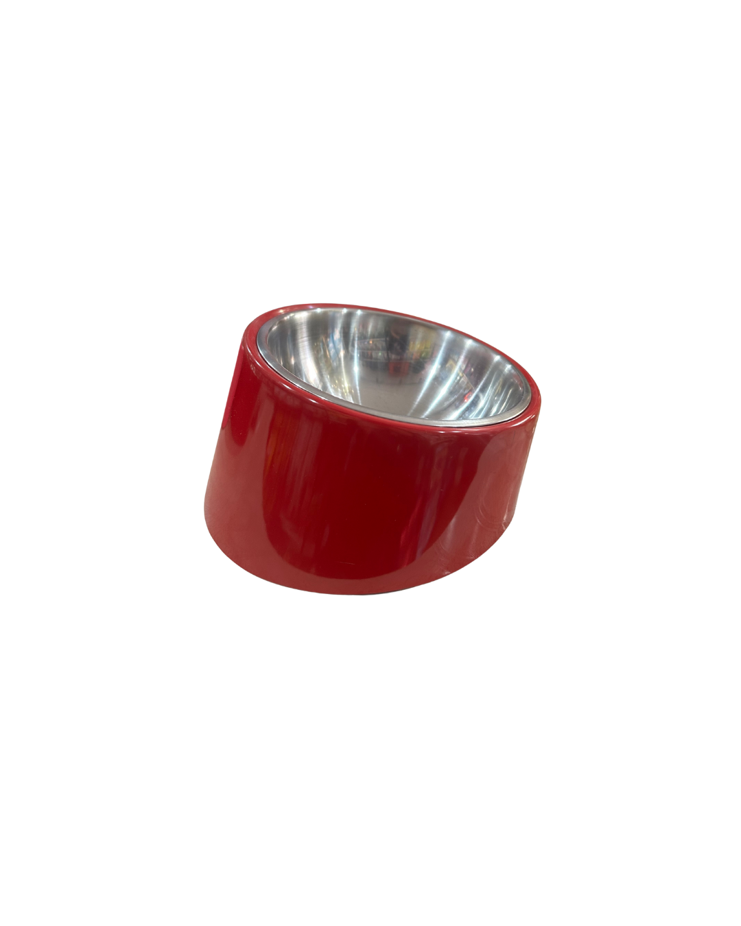 small red bowl