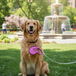 Nunbell Pet Retraceable Leash For Dogs | Available In Different Colours