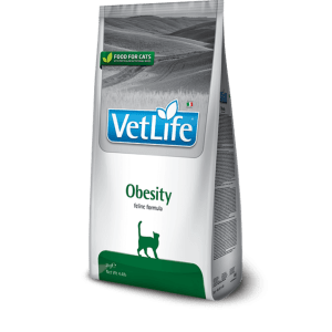 Vet Life Natural Diet | 2kg | Obesity Dry Cat Food vetlife